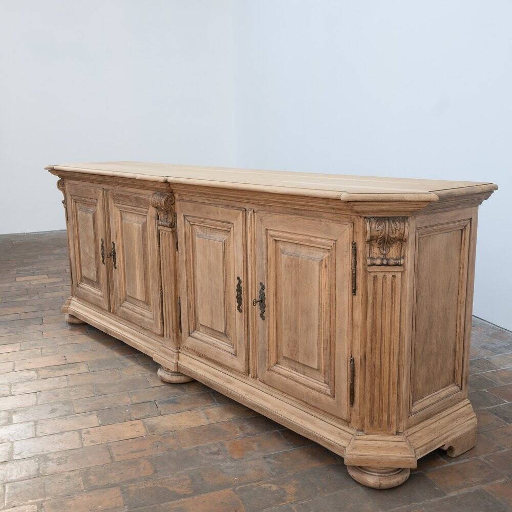 Grand buffet en chêne vintage, 1950