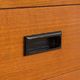 Italian teak free standing wall unit 1970s