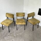 Set of three 50s chairs