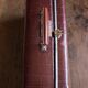 Valise vintage marron croco