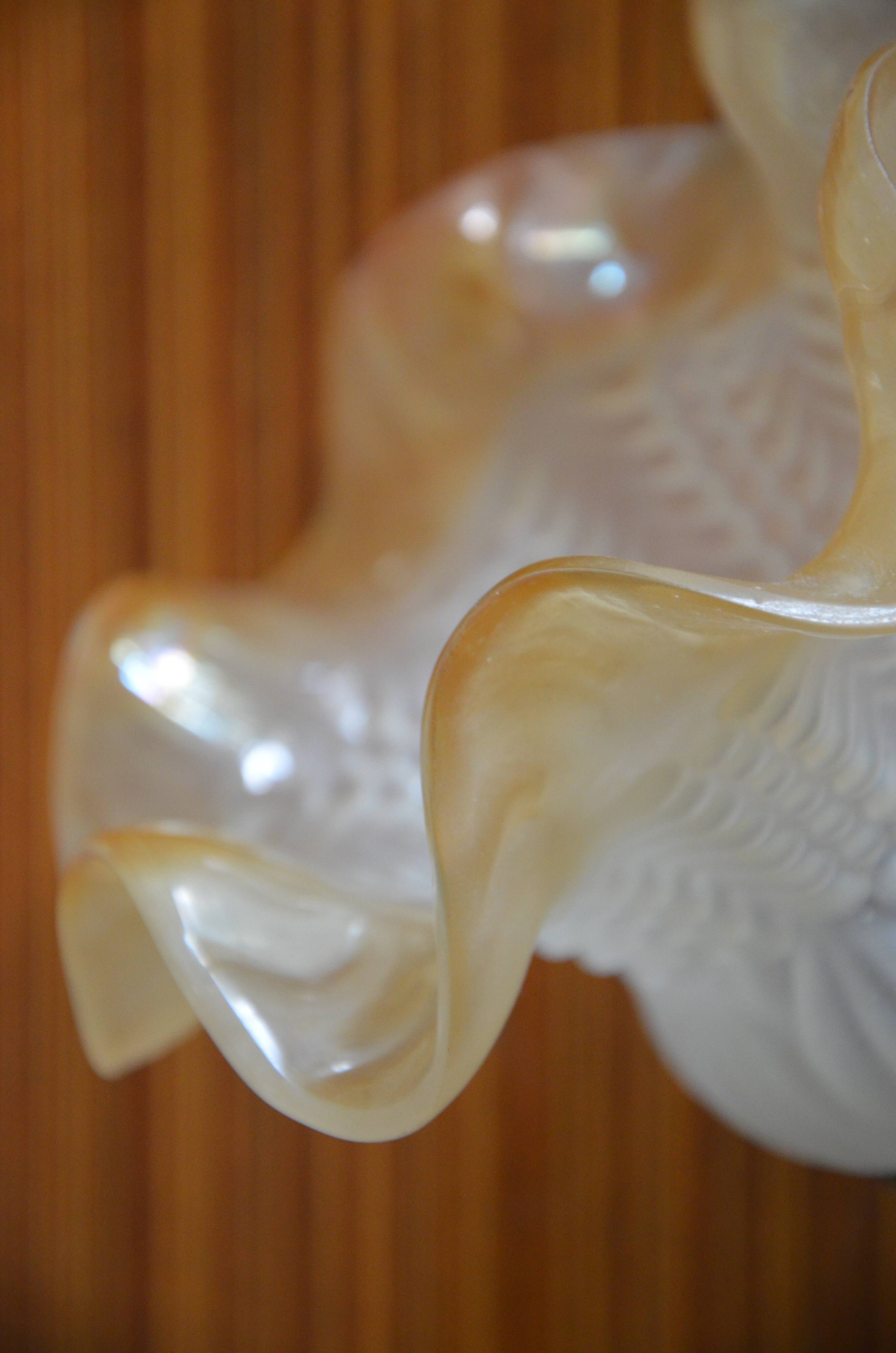 Pair of tulip appliques