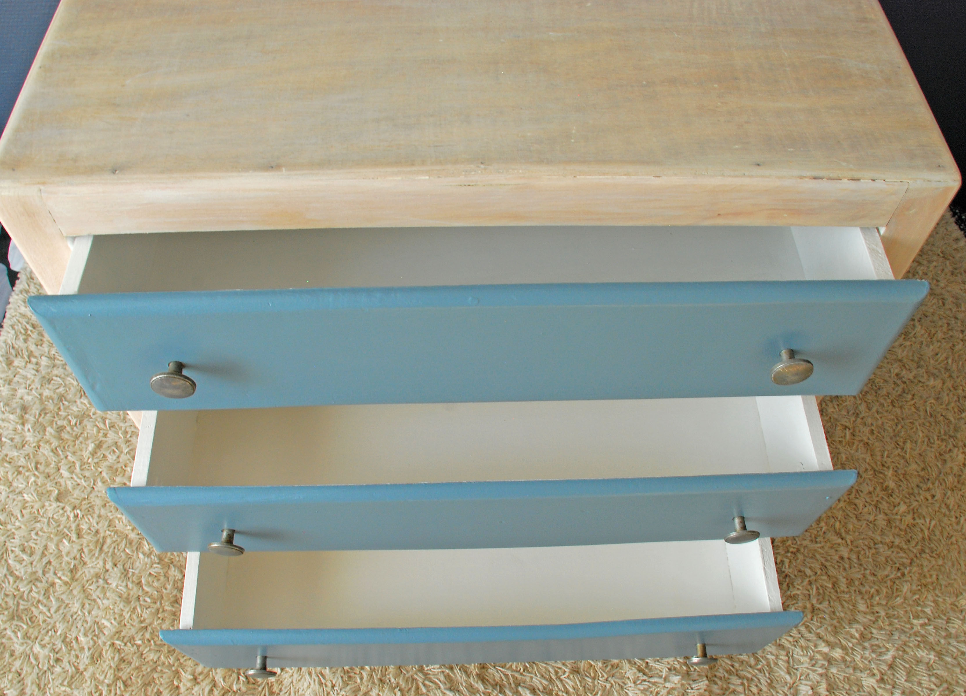 Vintage wood Dresser