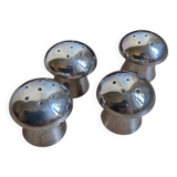 Salière et poivrière en argent - Saint Médard