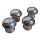 Silver salt and pepper shakers - Saint Médard