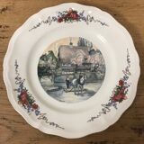 6 flat plates Obernai Sarreguemines