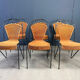 Wicker chairs by Frederick Weinberg, 1960s, set of 6