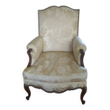 Bergère ancienne de style Louis XV