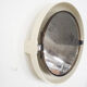 Space age plastic mirror with back light by Allibert, France 1970's