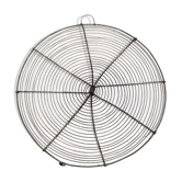 Round flat pie rack vintage wire