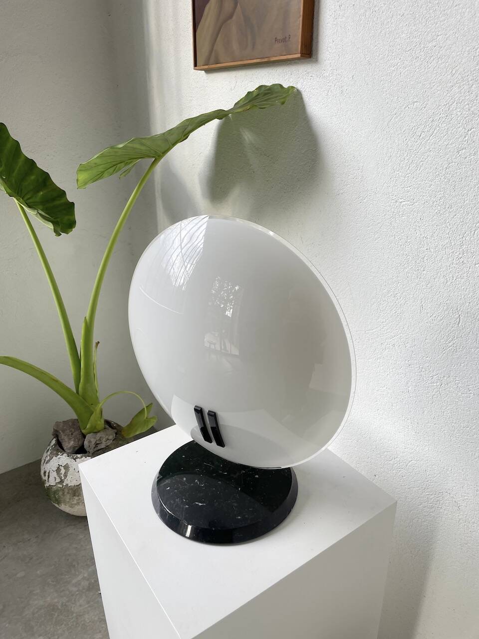 “La Perla” desk lamp by Bruno Gecchelin for Oluce 1980