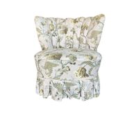 Vintage floral patterned cocktail chairs/armchairs