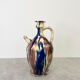 Carafe à l’huile multicolore vintage