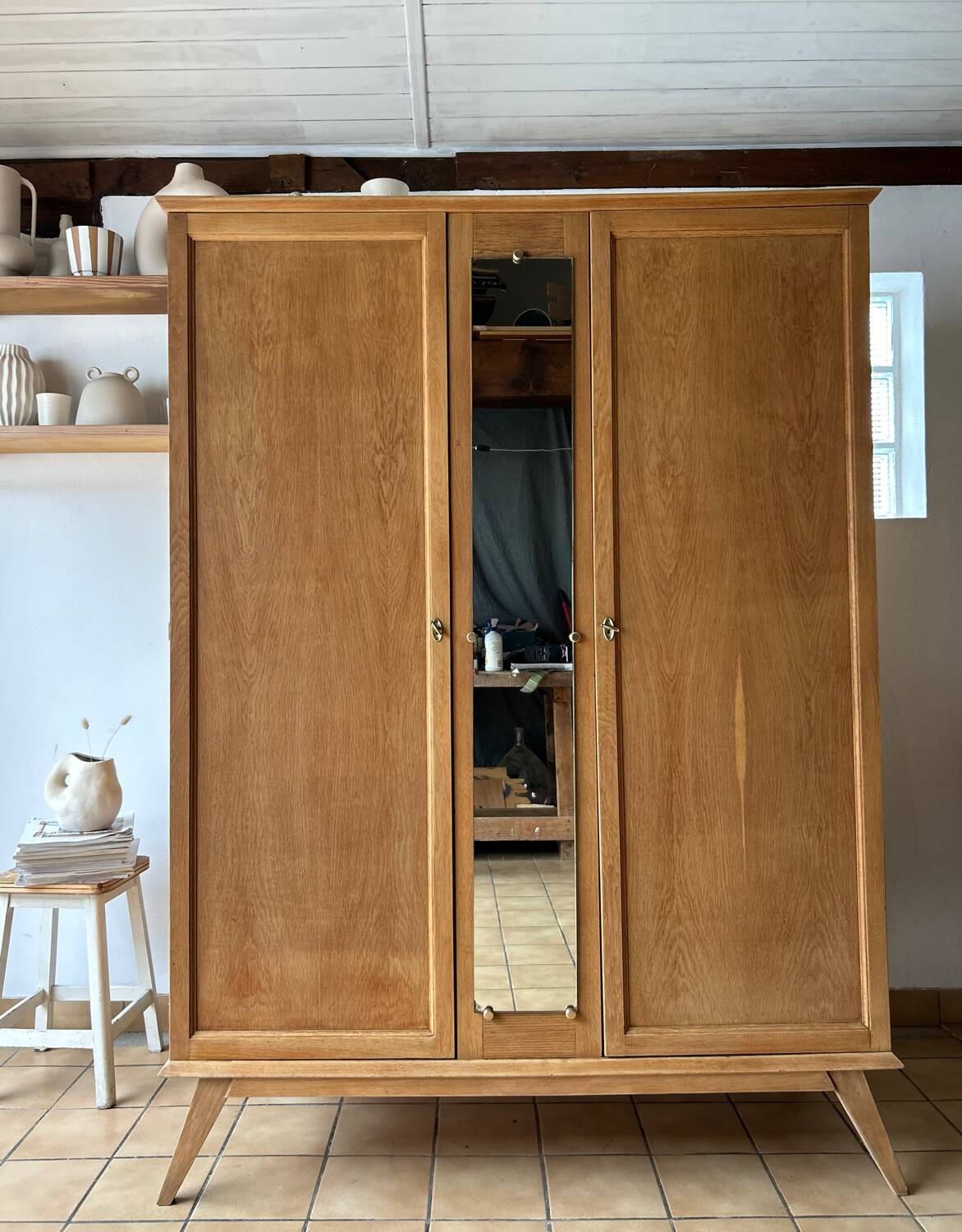 Vintage Parisian wardrobe