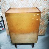 Commode 5 tiroirs vintage année 50 / 70
