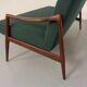 Organic Teak Sofa by Hartmut Lohmeyer for Wilkhahn, 1960s