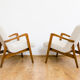 Pair of mid century armchairs