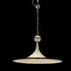 Italian black & white murano glass light pendant