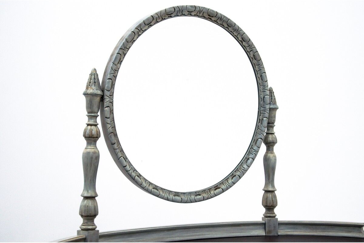 Antique dressing table in french provence style, Western Europe, circa 1910.