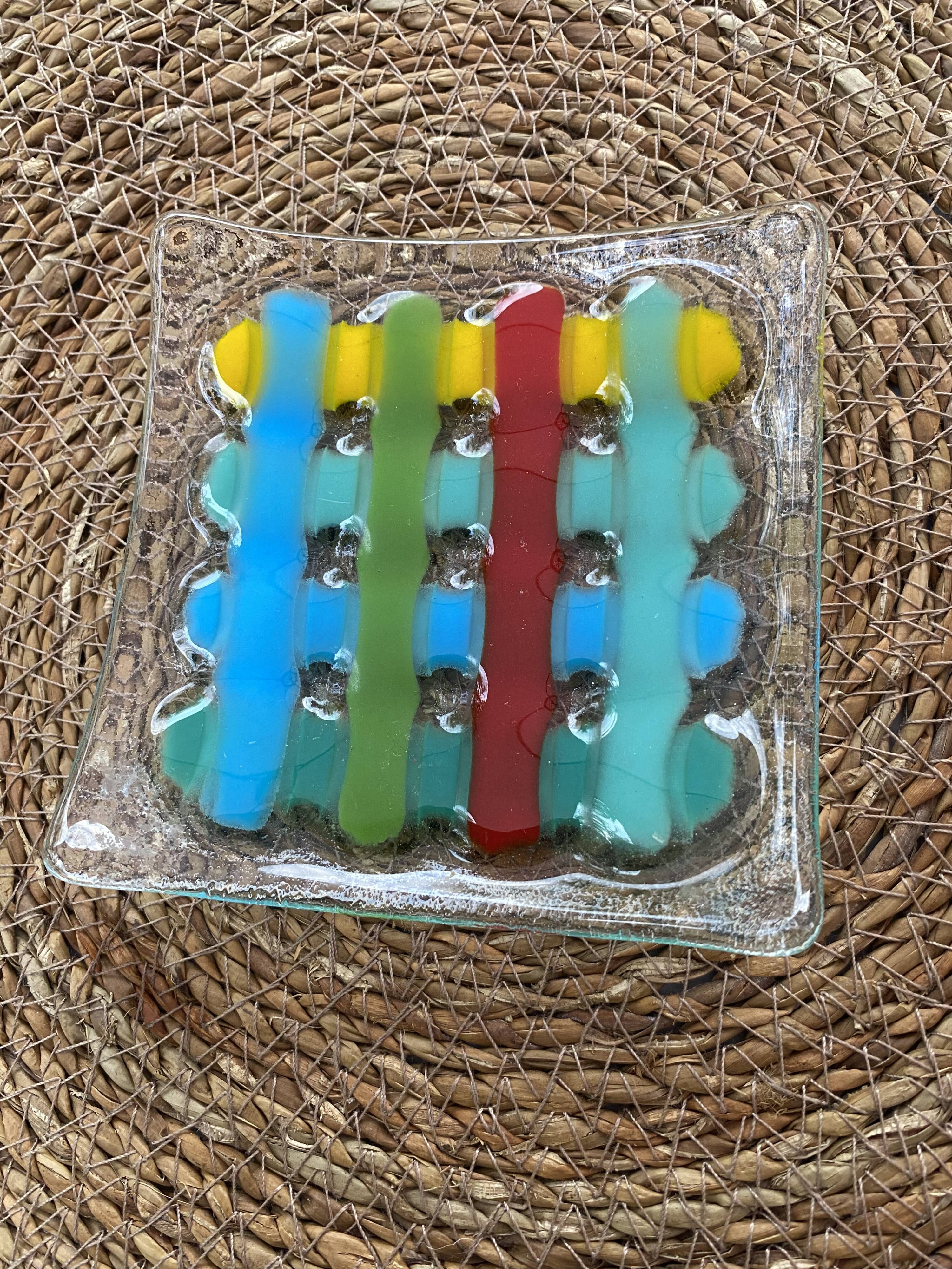 Fused Glass Bowl Design – Signed Artist Piece