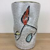 Ceramic vase Bessonne 60s