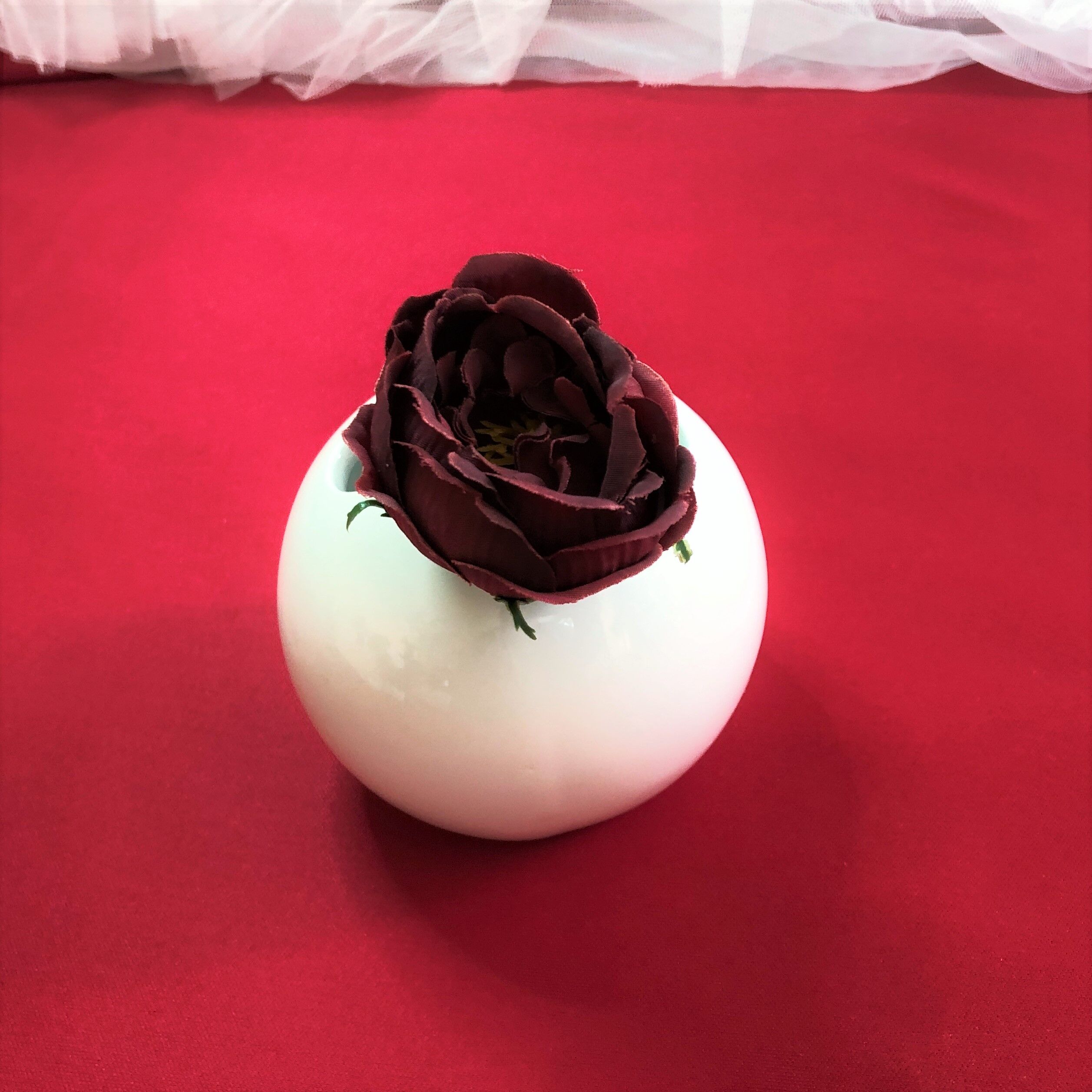 Bouquet maker vase soliflore porcelain