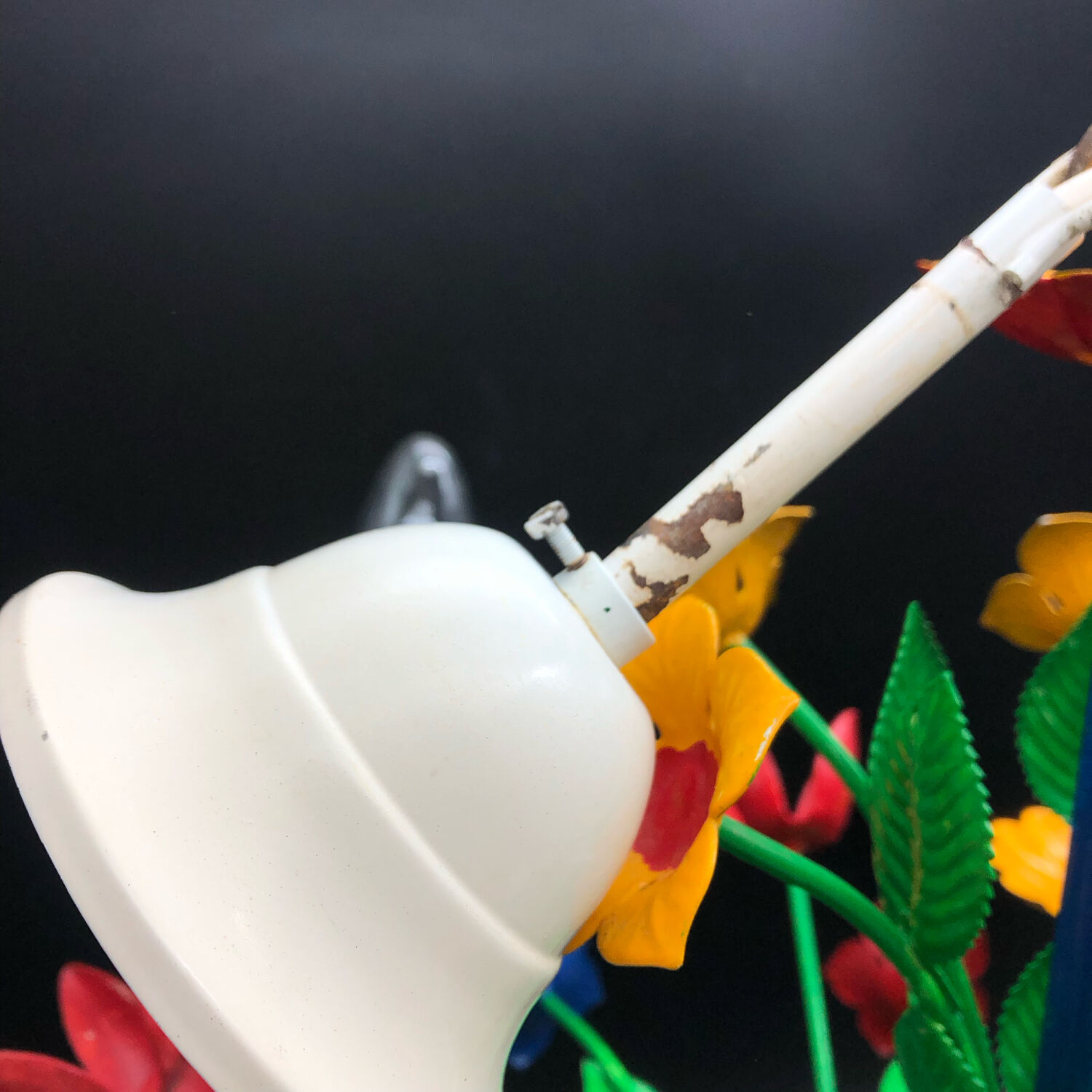 Vintage floral chandelier