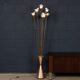 VINTAGE 20thC ITALIAN CALLA FLOOR LAMP BY ANGELO LELLI FOR ARREDOLUCE c1960