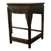 Chinese lacquered wooden console