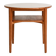 Table d'appoint en chêne et stratifié, Ferdinand Lundqvist, années 1950-1960.