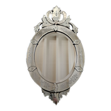 Oval Venetian mirror