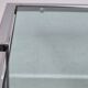 70s chrome coffee table