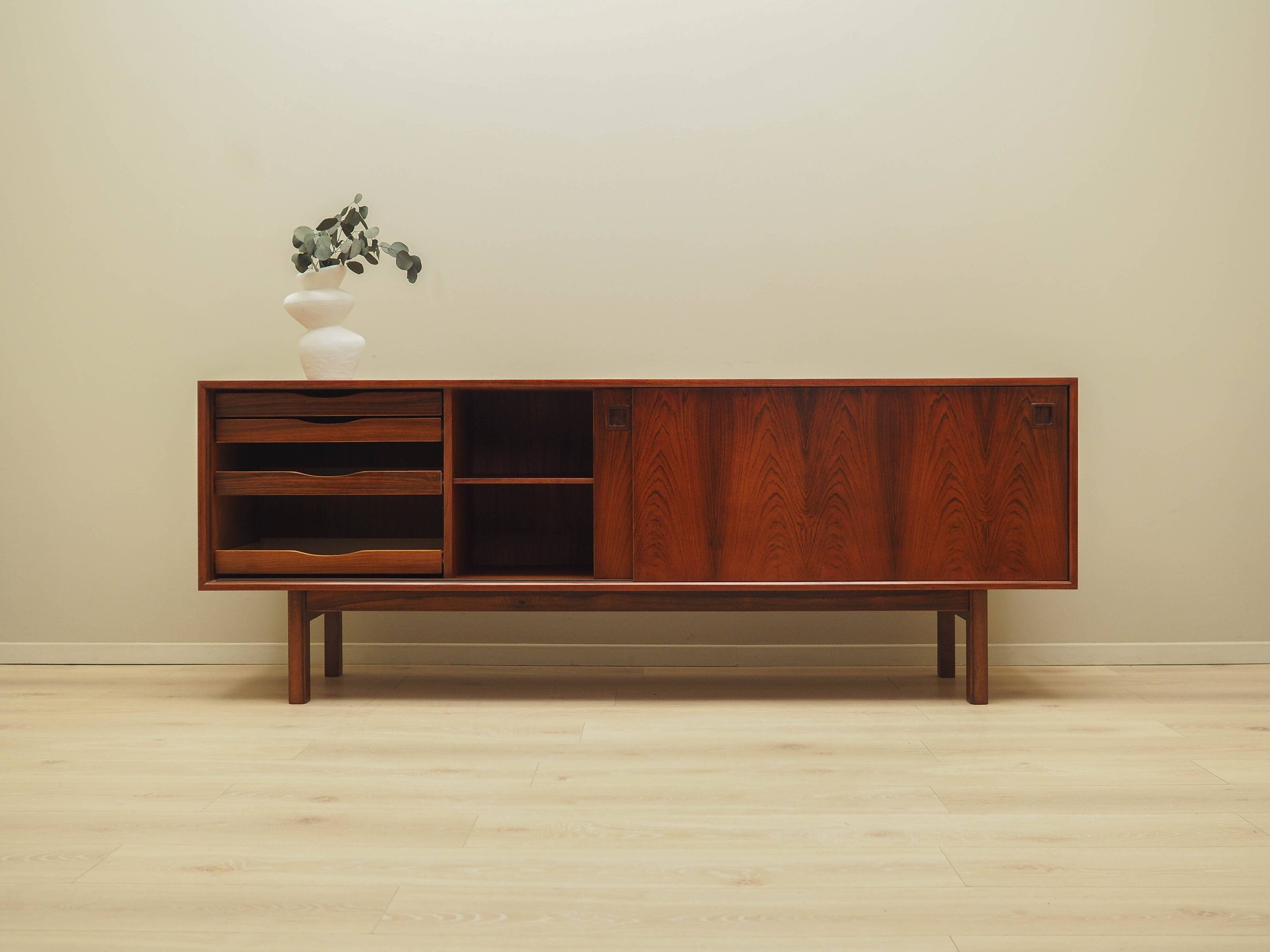 Rosewood sideboard, Danish design, 1970s, manufacturer: Omann Jun