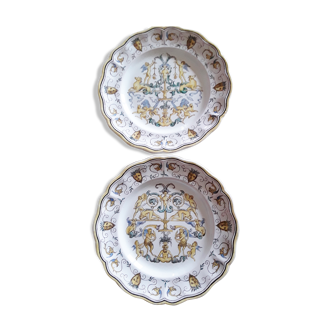 Pair of old plates