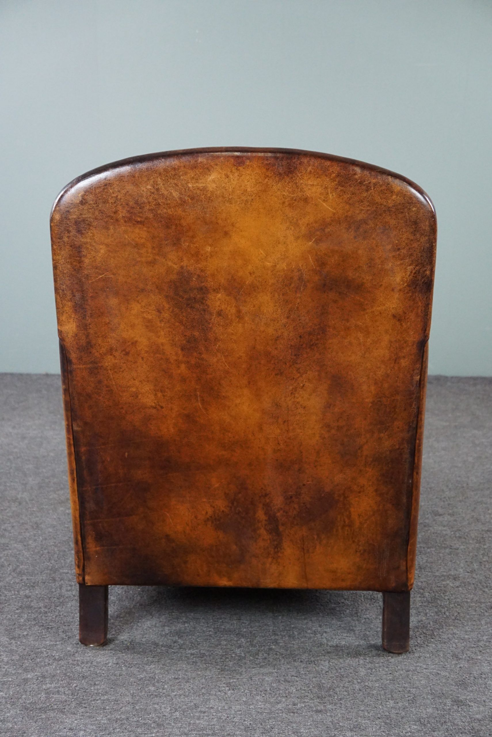 Sheepskin armchair