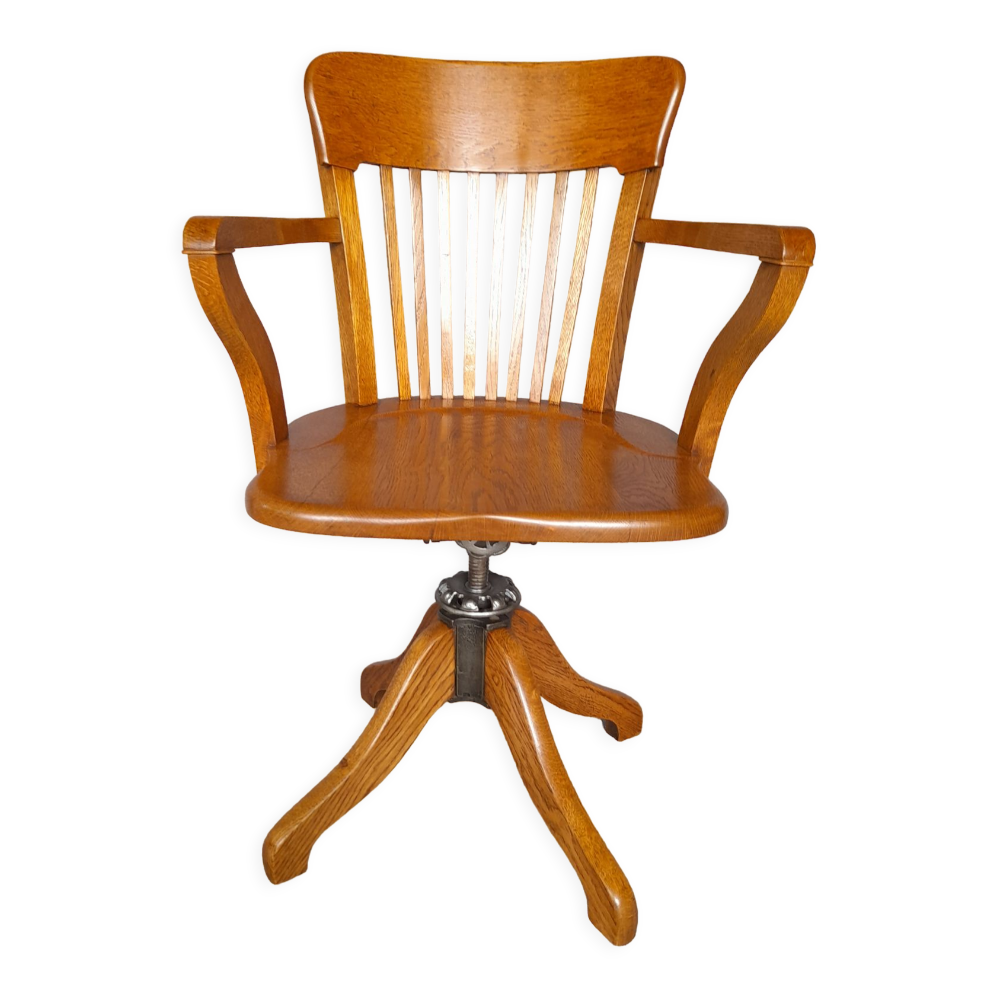 1940 american rotating desk chair