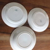 3-course round set in iron Salins Sartene earth