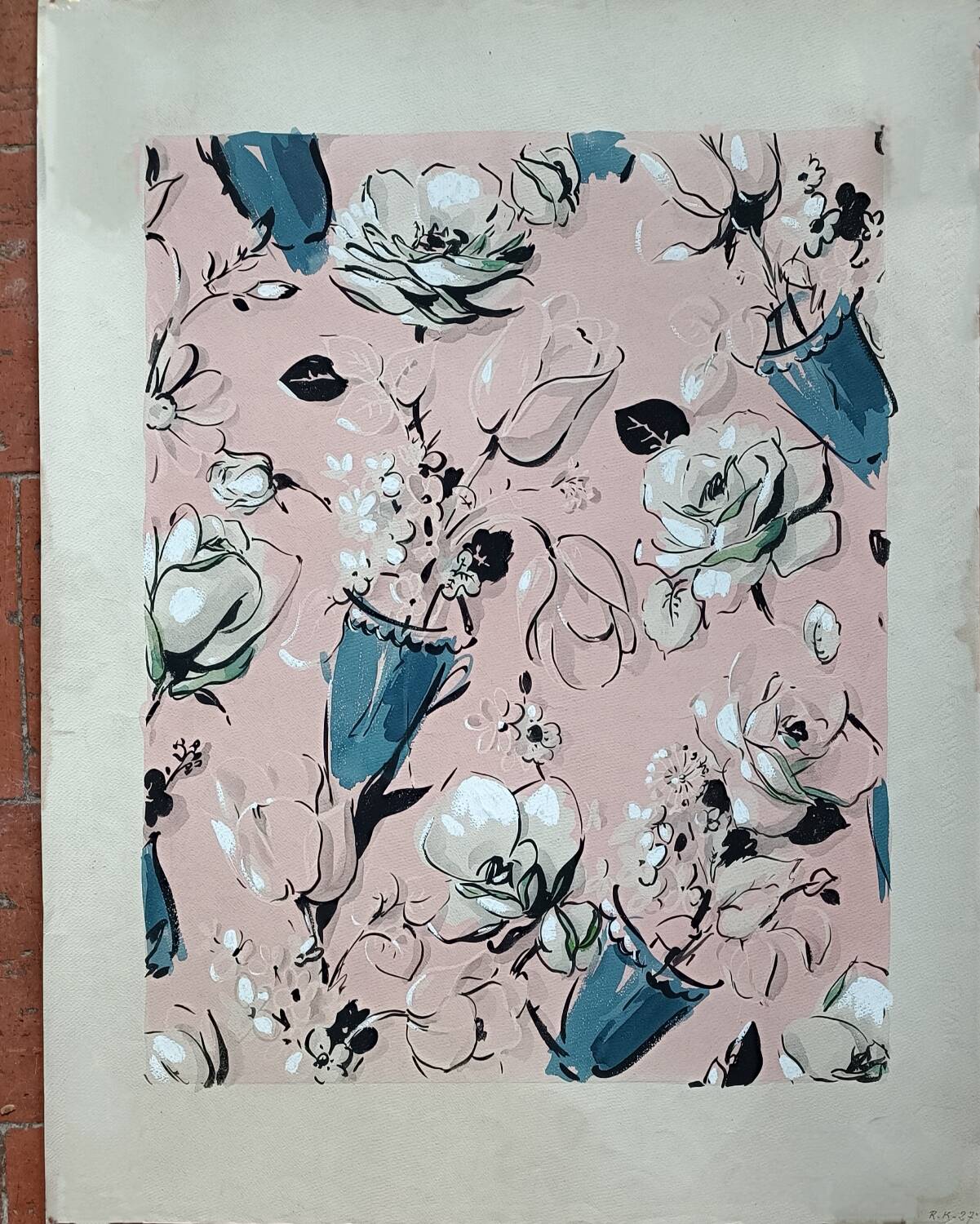 Textile design for silk