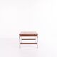 Side table / lamp table – rosewood – aluminium – 1960s