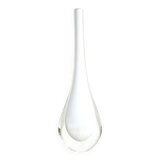 Soliflore glass vase signed formia murano by fornace mian vintage from the 70s