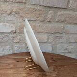 Old oval serving dish, Amiral Creil and Montereau Terre de Fer model