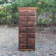 Apothecary seed cabinet