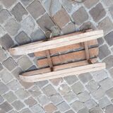 Old wooden sled