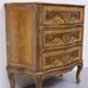 Italian Vintage Wooden Florentine Chest Of Drawers 1970s
