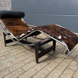 Cassina lc4 le corbusier original in cowhide new in its box