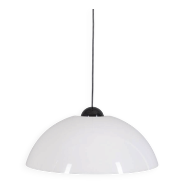Lampe à pendentif en plastique vintage des années 1980 par Martinelli Luce