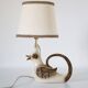 Table lamp, ceramic base "bird" 50s