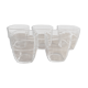 Service of 5 stackable glasses