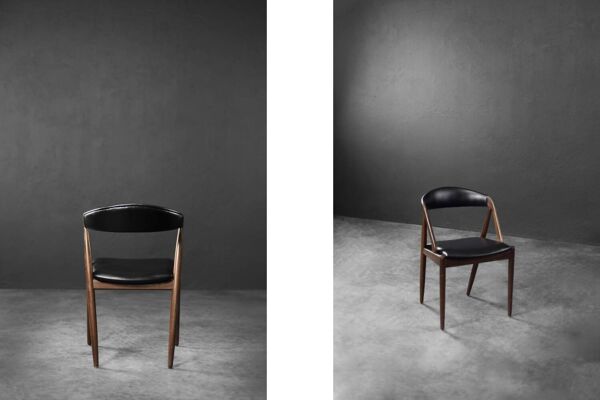 Vintage Mid-Century Danish Modern Teak Chair Model 31 by Kai Kristiansen