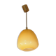 Vintage amber Suspension of Venini glass
