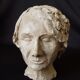 Terracotta woman's head - circa 1930